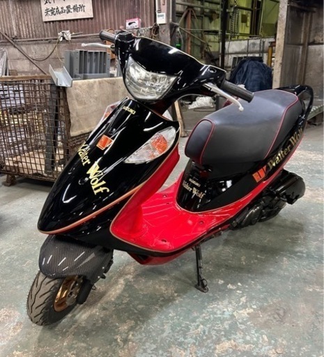 SUZUKI アドレスv125 K7 ウォルターウルフ仕様　出来立てです！