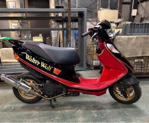 SUZUKI アドレスv125 K7 ウォルターウルフ仕様　出来立てです！