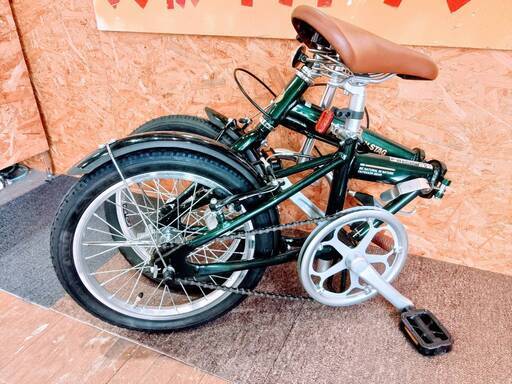 【愛品館市原店】CAPTAIN STAG(キャプテンスタッグ)　 16インチ折りたたみ自転車