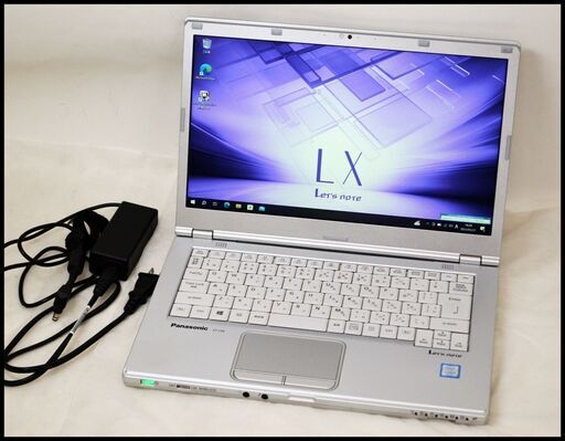 美品 パナソニック Let's note 14インチ CF-LX6ED9QR　Core i5 7200U 2.50GHz 8GB SSD256GB BDドライブ Windows 10 Pro ノートパソコン PC