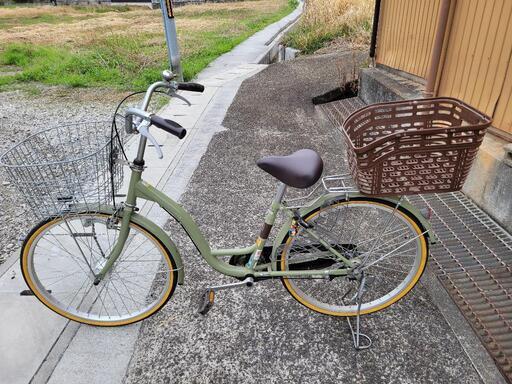 お買い物に最適な自転車！