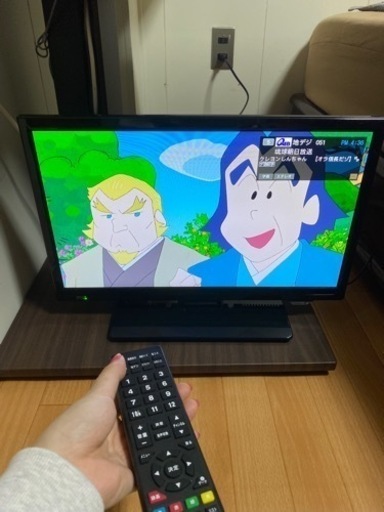 19型 テレビ 地デジ 液晶テレビ リモコン付き 2018年製