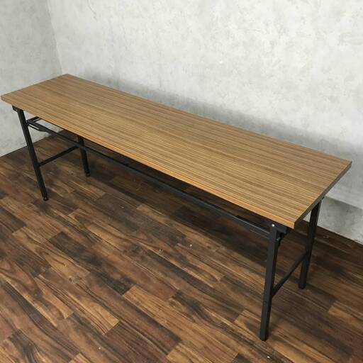 WY1/40 会議机 W1800×D450×H700㎜ 折り畳みテーブル 長机 オフィス ミーティング 事務 家具