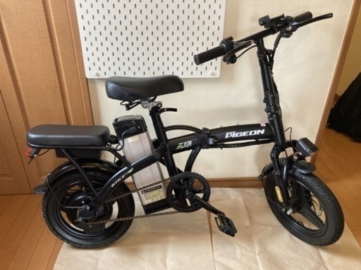 電動自転車電動バイク 折りたたみ式電動自転車 中古美品