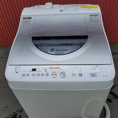 SHARP 5.5kg 洗濯機 乾燥機能付き ES-TG55Kの画像