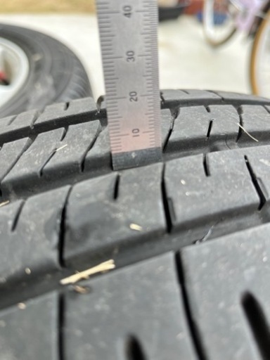 【引取り中】DUNLOP155／65／r13サマータイヤホイル付4本セット