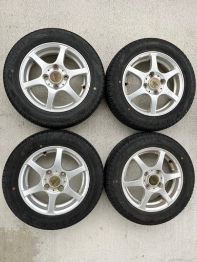 【引取り中】DUNLOP155／65／r13サマータイヤホイル付4本セット