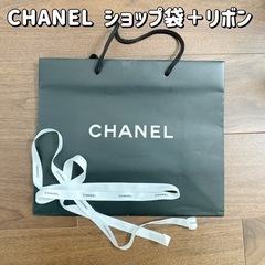 【正規品】CHANEL ショップ袋 シャネル リボン 紙袋 ショッパー