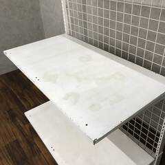 🔷🔶🔷WY1/5 片面3段 システム什器 ネットタイプ コンビニ什器 収納 棚 H150㎝×W90㎝ ★直接引取り歓迎🔷🔶🔷の画像