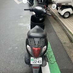 東京大塚発スズキ・レッツ 　CA4AA　現役バイク　自賠責付き　試乗も可能　乗って帰れます！ の画像