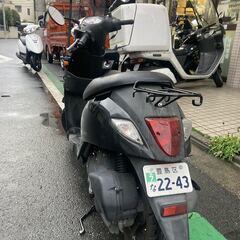 東京大塚発スズキ・レッツ 　CA4AA　現役バイク　自賠責付き　試乗も可能　乗って帰れます！ の画像