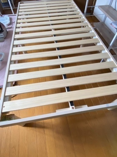 【解体済み】シングルすのこベッド