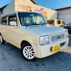 人気のツートンカラー　可愛らしい車　スズキ　ラパン　HE21S 大阪発