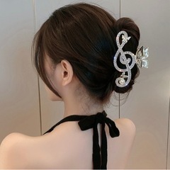 音符　ヘアークリップ　可愛い　綺麗　大人　オシャレ　の画像