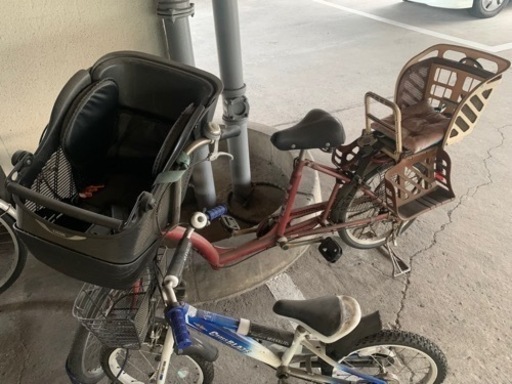 子供乗せ自転車