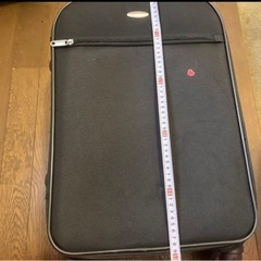 25日19時終了スーツケース黒2泊3日用