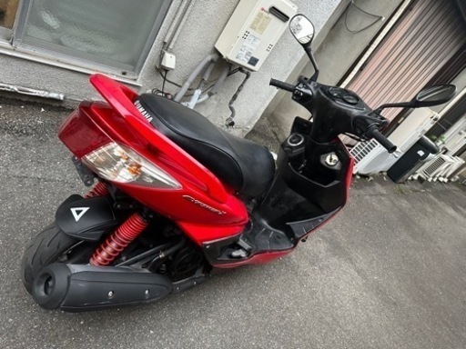 激安即乗り　ヤマハ　シグナス X 2型　かっこいい　赤　自賠責付　R6/6/12  ledヘッドライト