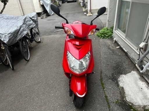 激安即乗り　ヤマハ　シグナス X 2型　かっこいい　赤　自賠責付　R6/6/12  ledヘッドライト