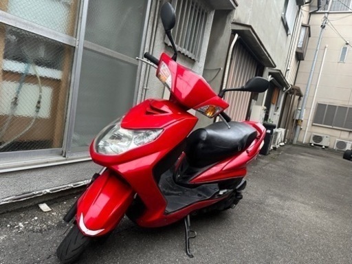 激安即乗り　ヤマハ　シグナス X 2型　かっこいい　赤　自賠責付　R6/6/12  ledヘッドライト
