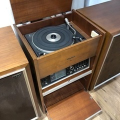 Victor ビクター　ステレオ　レコード　通電OK レトロ　ア...