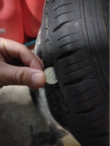 軽トラックホンダアクティではいていたタイヤ4本セット