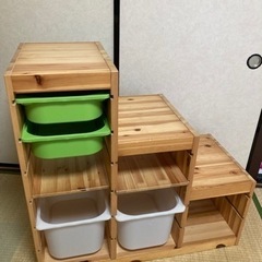 ☆商談中☆IKEA・イケア 子供収納 TROFAST 旧型( ト...