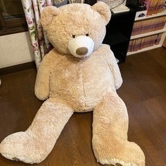 特大ぬいぐるみ  テディベア(^^)