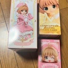 カードキャプターさくら　フィギュア　ひっかけフィギュア　3セット