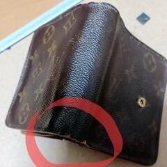 最終値下げルイヴィトンの定番２つ折り財布の画像