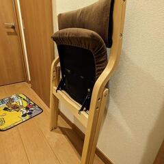 折りたたみデスク＆チェアセットの画像