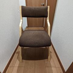 折りたたみデスク＆チェアセットの画像