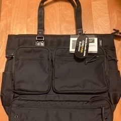 【新品未使用】大小10ポケット有り 折り畳み傘収納可 大容量 ト...