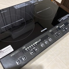 引き渡し決まりました❗️アイリスオーヤマIHクッキングヒーターコンロ台座付きの画像
