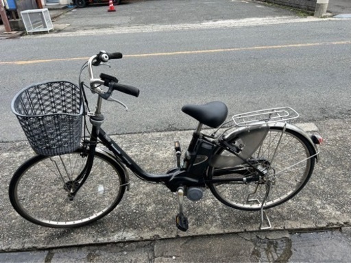 パナソニック電動アシスト自転車　26インチ（明日14時喜志）