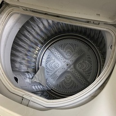 乾燥機付洗濯機 5kg SHARP ES-TX5Bの画像