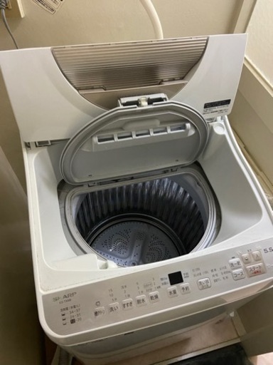 乾燥機付洗濯機 5kg SHARP ES-TX5B