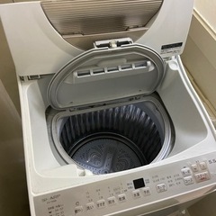 乾燥機付洗濯機 5kg SHARP ES-TX5Bの画像