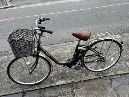 整備済み　パナソニック電動自転車26インチ②【28日９時半引取】