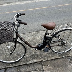 整備済み パナソニック電動自転車26インチ②【28日9時半引取】