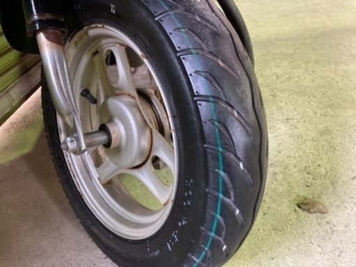 【売約済】美品 実働 BT新品 バリ溝 ホンダ AF67 トゥデイ FI 4スト原付 インジェクションバイク スクーター