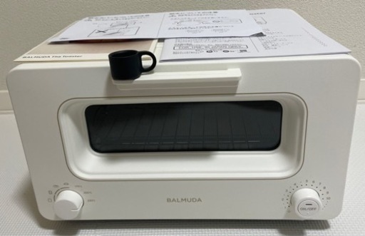 【最終値引き】バルミューダ トースター  スチームトースター K05A-WH ホワイト