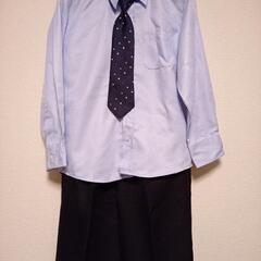 男の子120cm スーツセットの画像