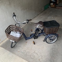 【四日市市内は無料でお届け】電車アシスト自転車　三輪車