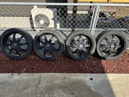 きまりました。タイヤホイール　195/40 17インチ　6.5j