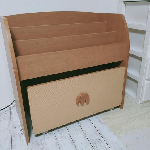 絵本棚 おもちゃ箱 子供用収納 収納ラック 子供部屋
