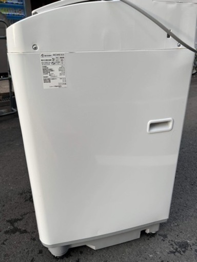 ? 大阪市内配達設置無料 ?シャープ洗濯機乾燥機付き　5.５KG??保証有り