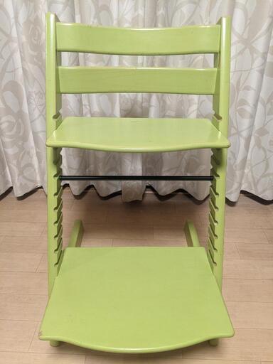 【お譲り先決定】STOKKE　トリップトラップ　ハイチェア