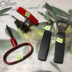 フライ返し・しゃもじ・お玉・栓抜き・木べら他、中古調理器具10円...