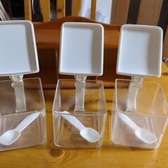 [受渡者決定]調味料ラック　木製　スパイスラックの画像