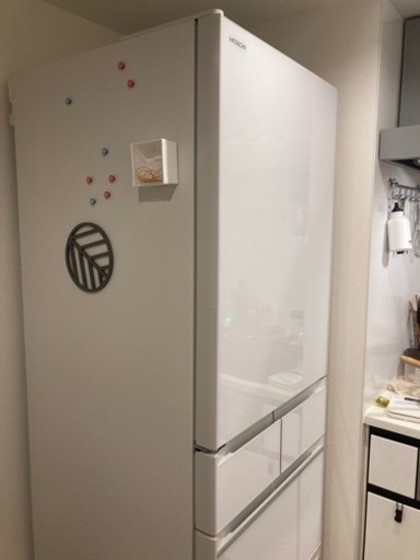 【購入価格13万7280円→8万円！】日立 冷蔵庫(401L、幅60cm、左開き)